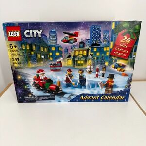 LEGO City Advent Calendar 60303 349 Pieces New Sealed